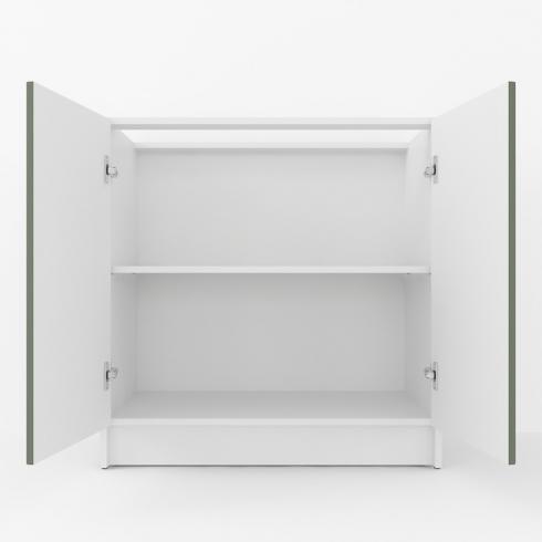 Тумба низ 800мм, К-66 (без стільниці) Білий+Камуфляж foto 2