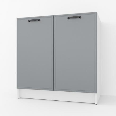 Тумба низ 800мм, мийка (без стільниці) К-55