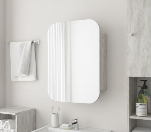 Прямокутне дзеркало з шафкою М-29, 65*50