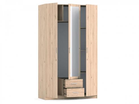 Шафа М-Стиль 3Д2Ш+Зеркало Ш1400мм*Г450мм*В2050мм foto 4