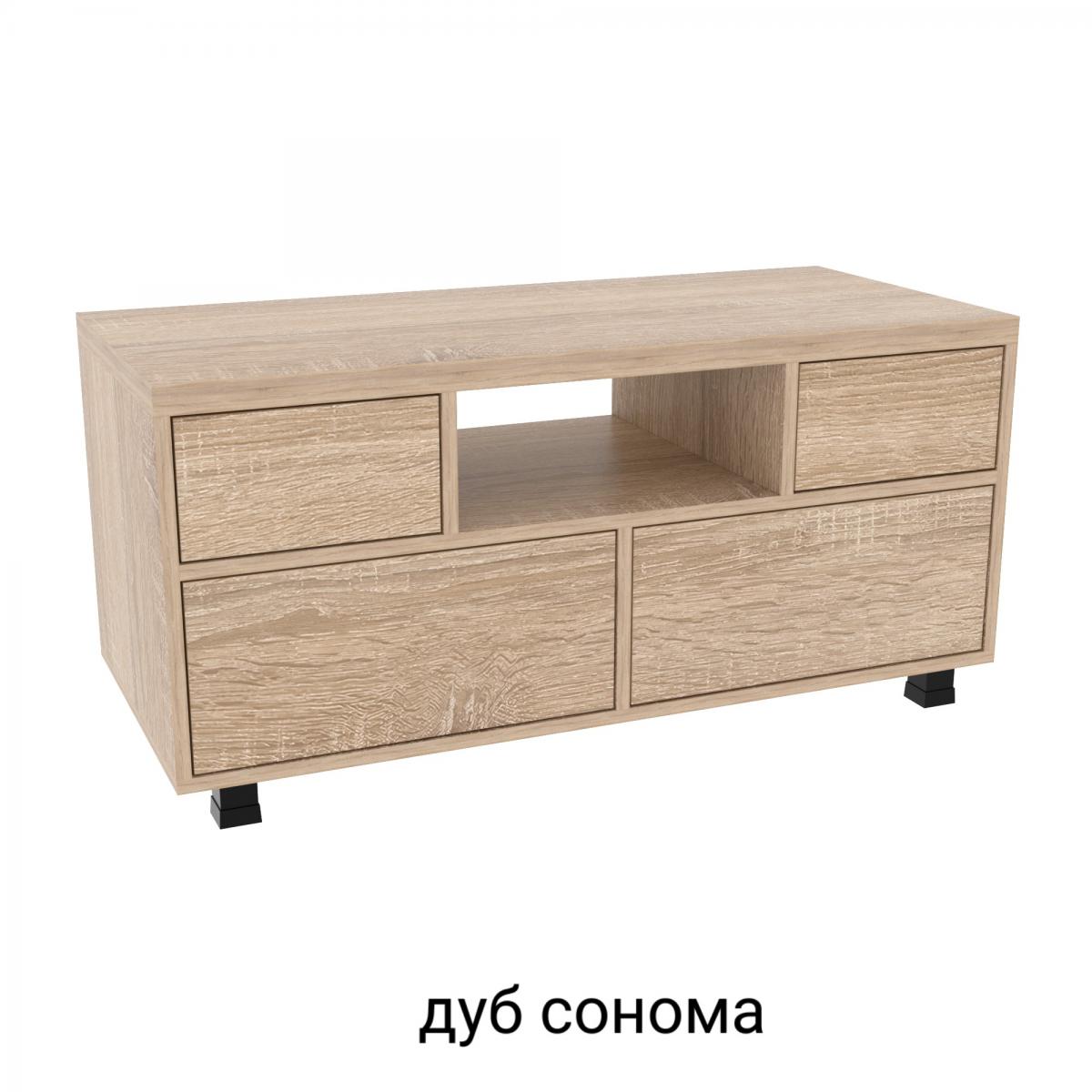 Тумба під телевізор TV2 Дуб Сонома