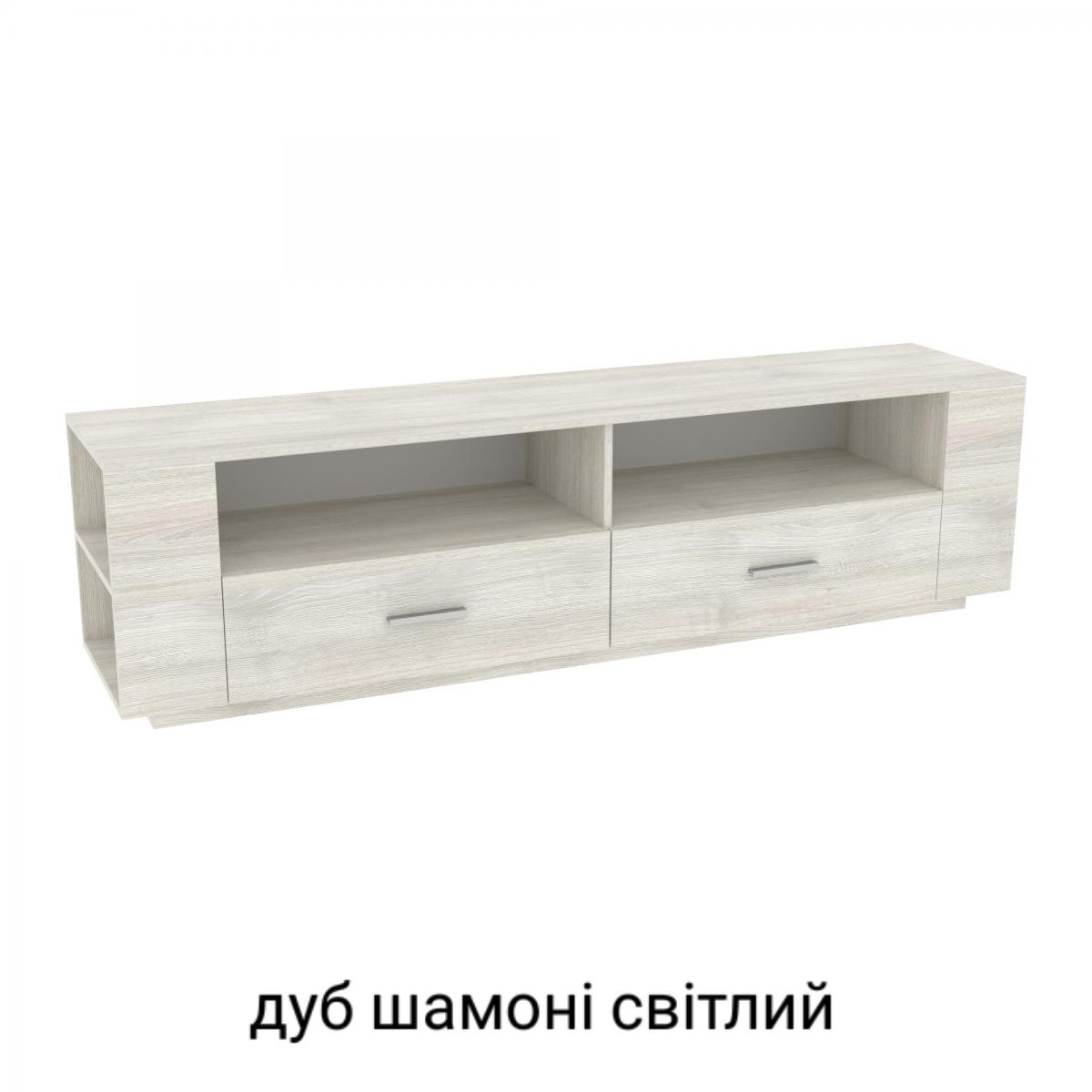 Тумба під телевізор TV4 Дуб Шамоні Світлий