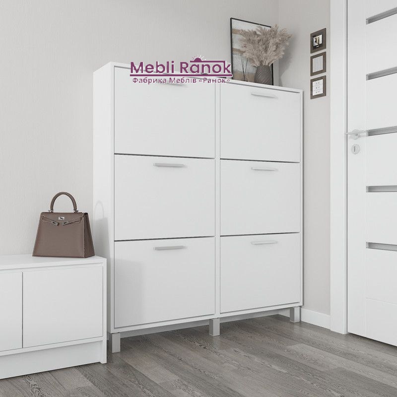 Взуттєва тумба А-164 білий