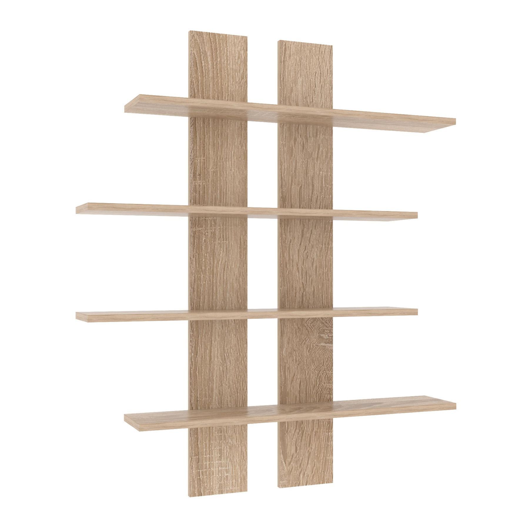 Полиця навісна ПН-6, Дуб Сонома, 910/160/1100