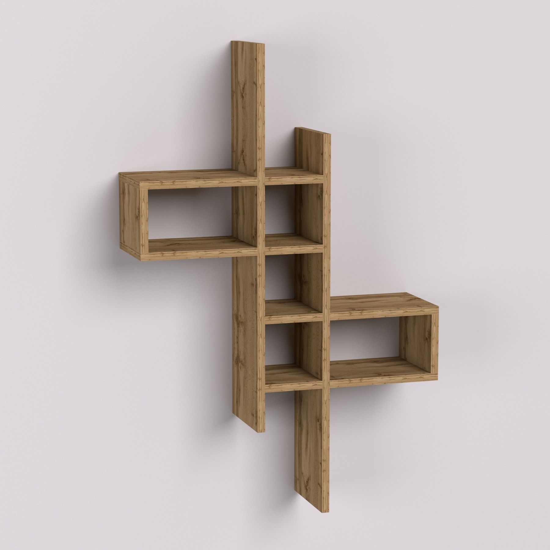 Полиця навісна П-2, Дуб Аппалачі, 630/180/960