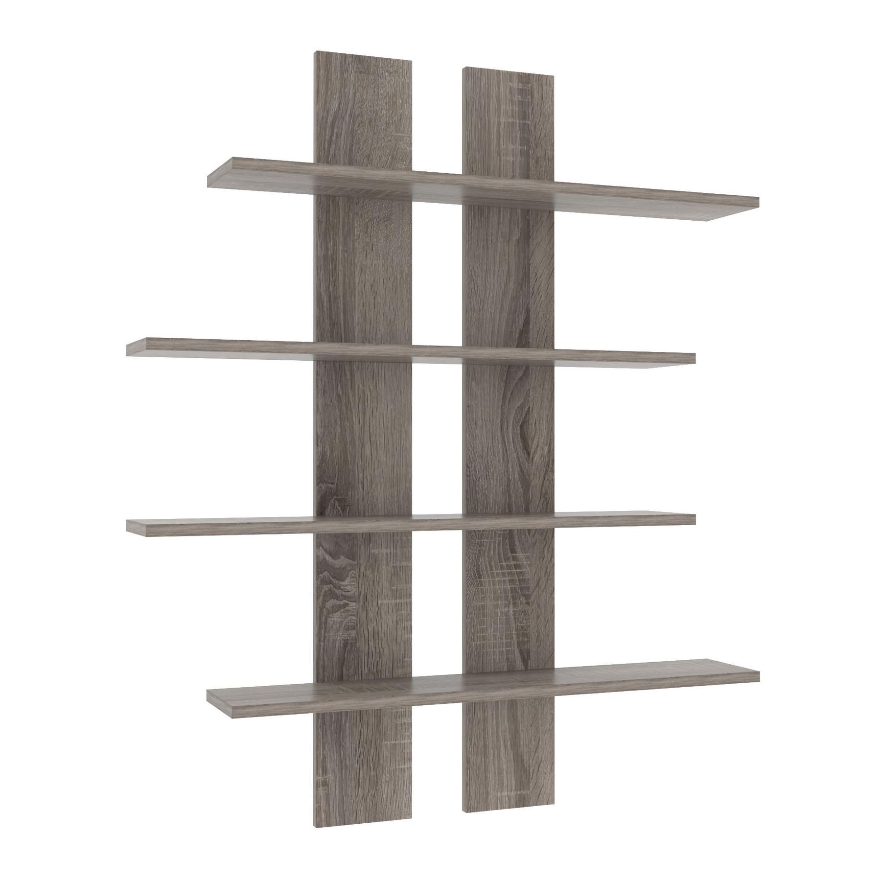 Полиця навісна ПН-6, Дуб Сонома Трюфель, 910/160/1100