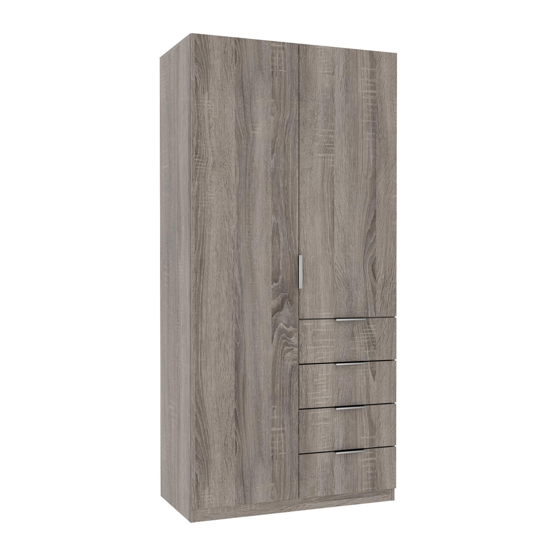 Шафа Крістал 1, Дуб Сонома Трюфель, 1000х520х2100