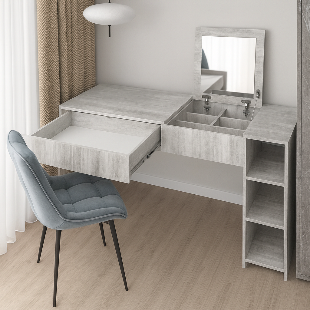 Туалетний стіл А-111 Бетон