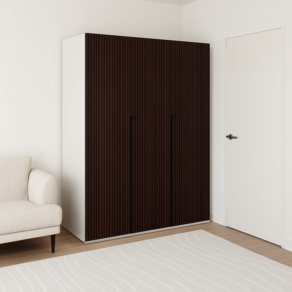 Шафа трьохдверна розпашна П-17 Кашемір+Золота Лоза