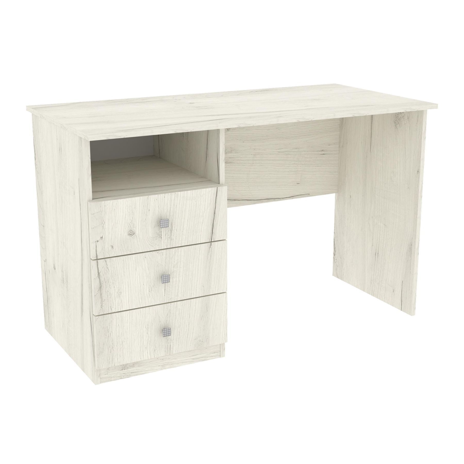 Стіл письмовий Favorit F-5, Дуб Крафт Білий, 1210/650/760