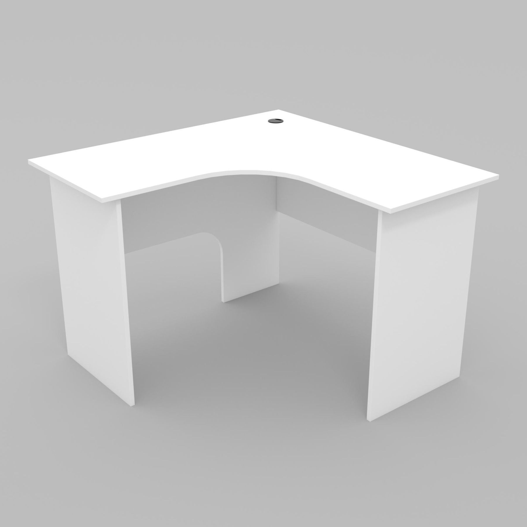 Стіл кутовий ОСК-1, Білий, 1100/1100/760