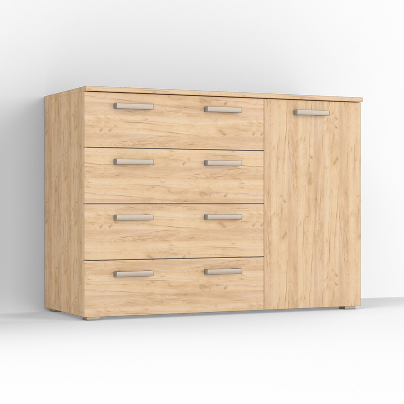 Комод ТКБ-365.4 дуб крафт