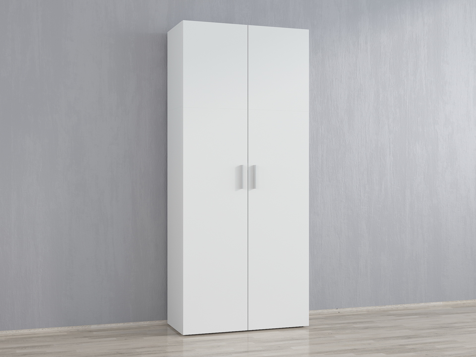 Шафа з полицями А-85 білий