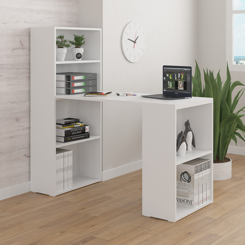 Стіл компютерний А-183 Білий