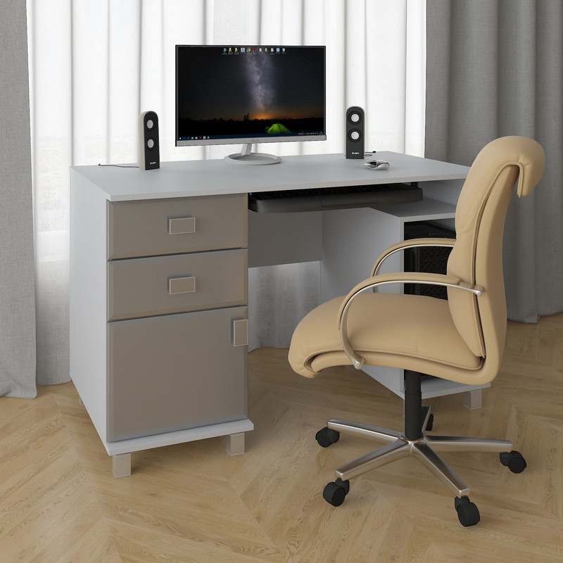 Стіл комп*ютерний Сп-499 Сірий Уні