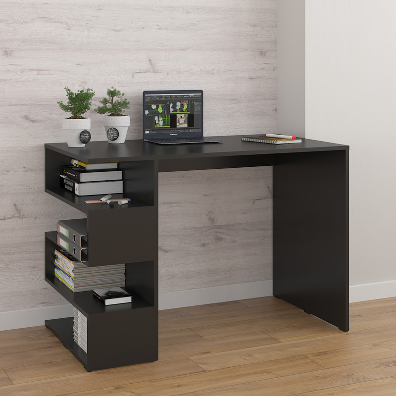 Стіл компюторний з полицями А-185 Венге