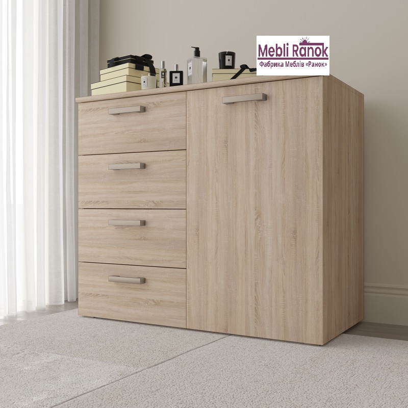 Комод ТКБ-363.4 дуб сонома