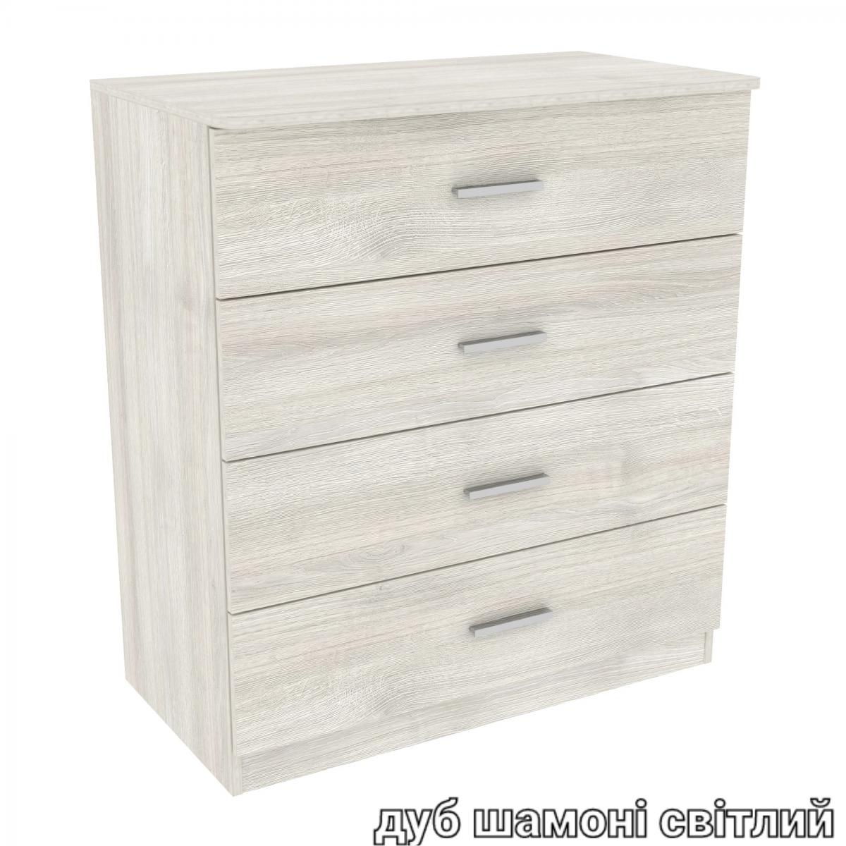 Комод Сабріна №1 ДСП (900 х 500 х 1000) - 2 дуб шамоні світлий