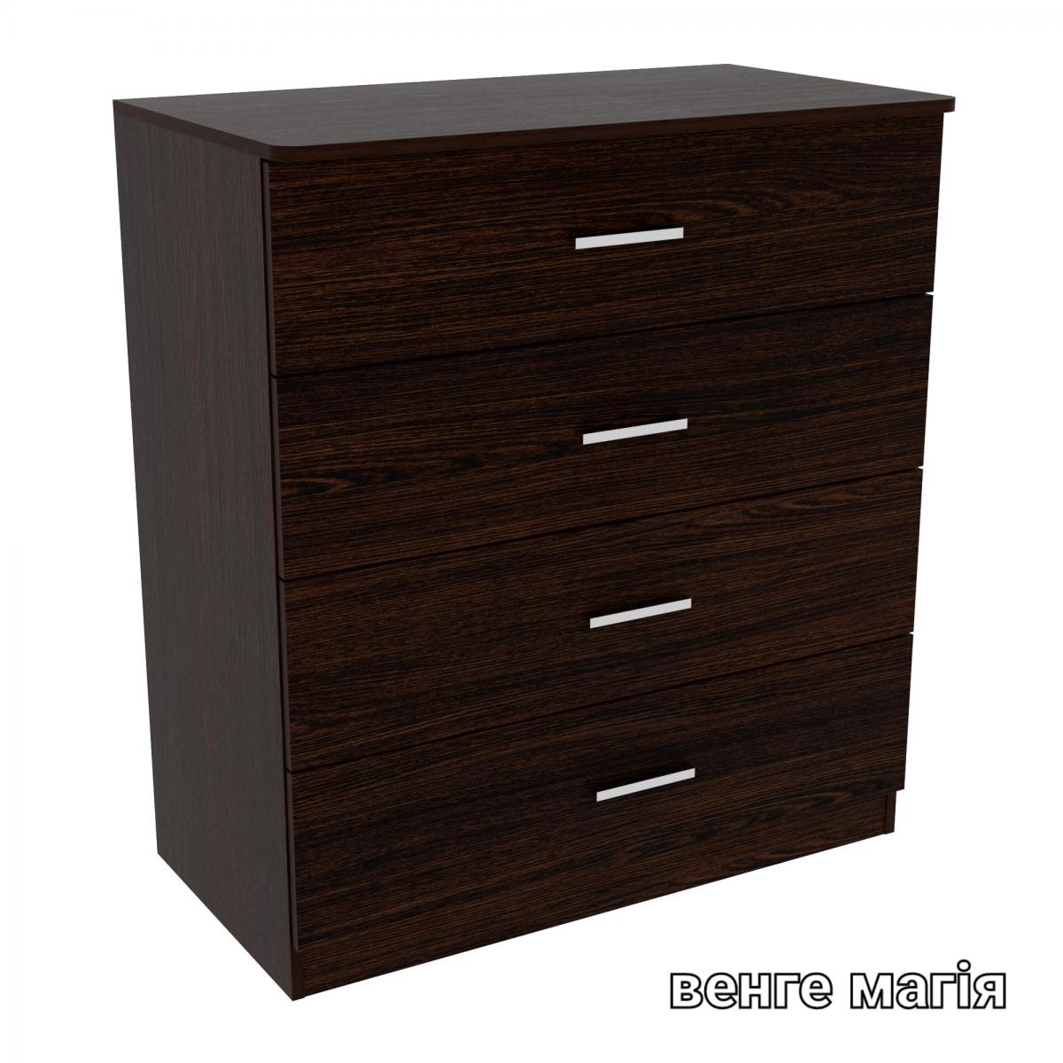 Комод Сабріна №1 ДСП (900 х 500 х 1000) - 2 венге магія