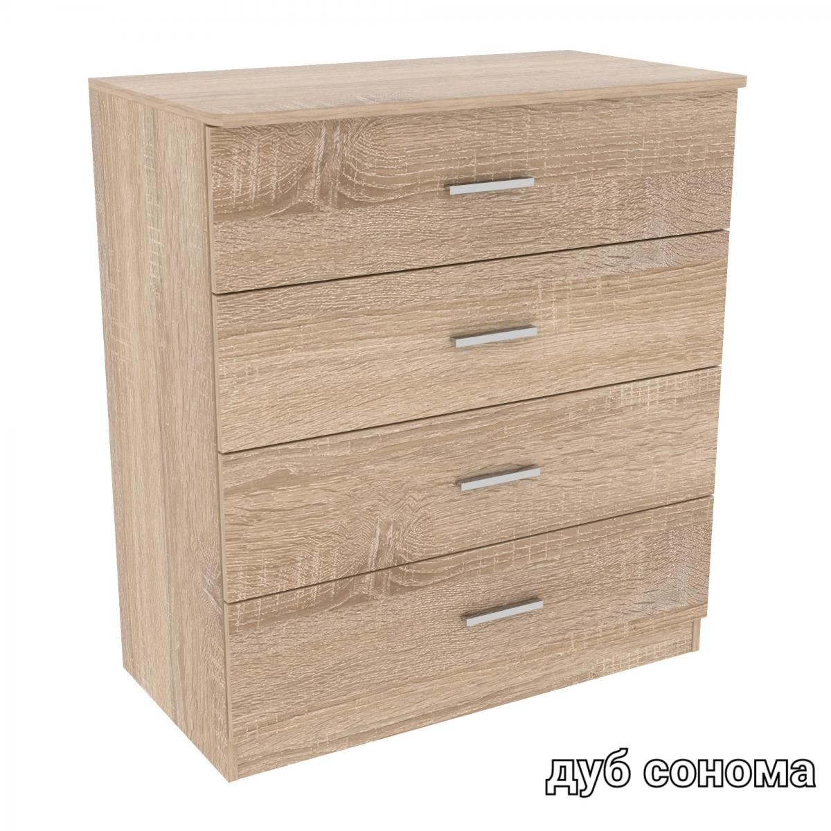 Комод Сабріна №1 ДСП (900 х 500 х 1000) - 2 дуб сонома