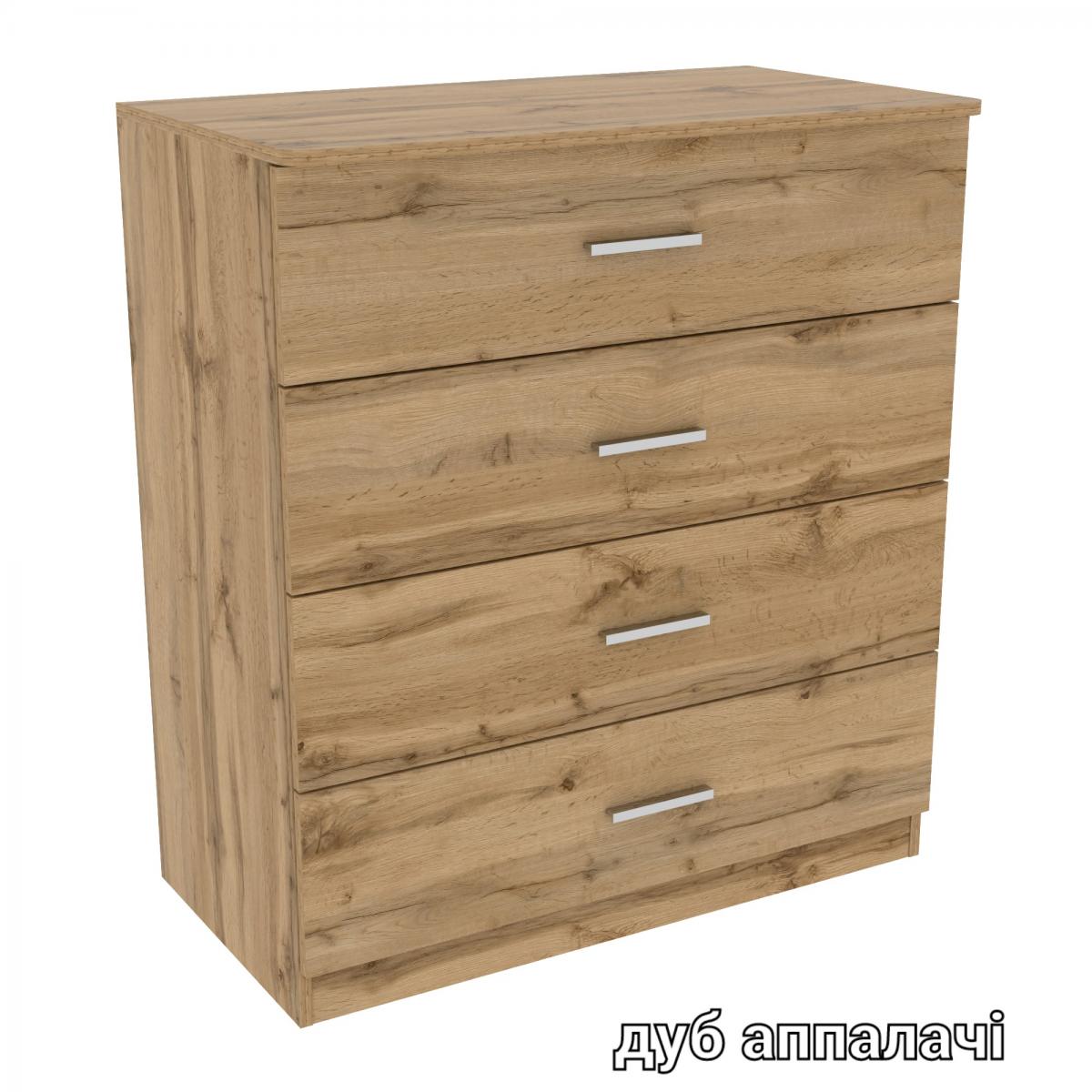 Комод Сабріна №1 ДСП (900 х 500 х 1000) - 2 дуб аппалачі