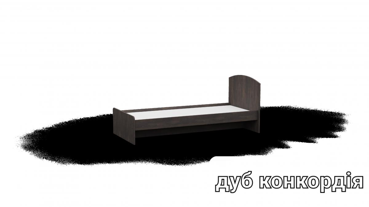 Ліжко односпальне L1 дуб конкордія