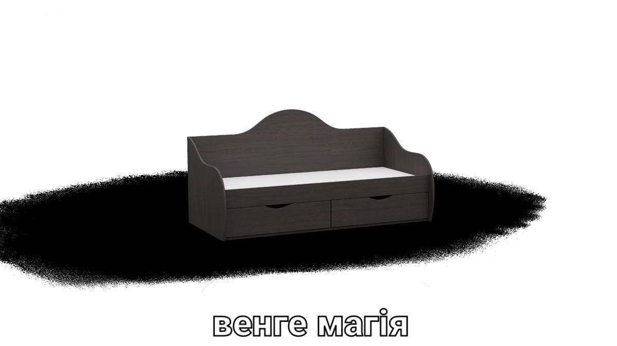 Ліжко односпальне L2 венге магія