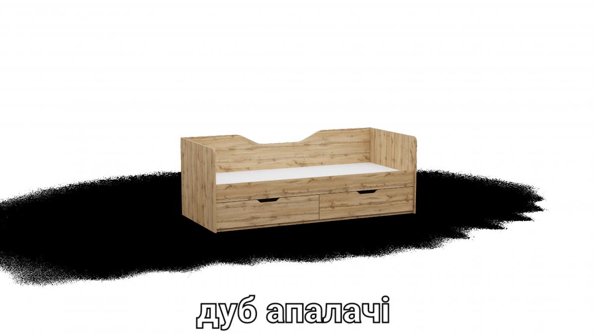 Ліжко односпальне L3 дуб аппалачі