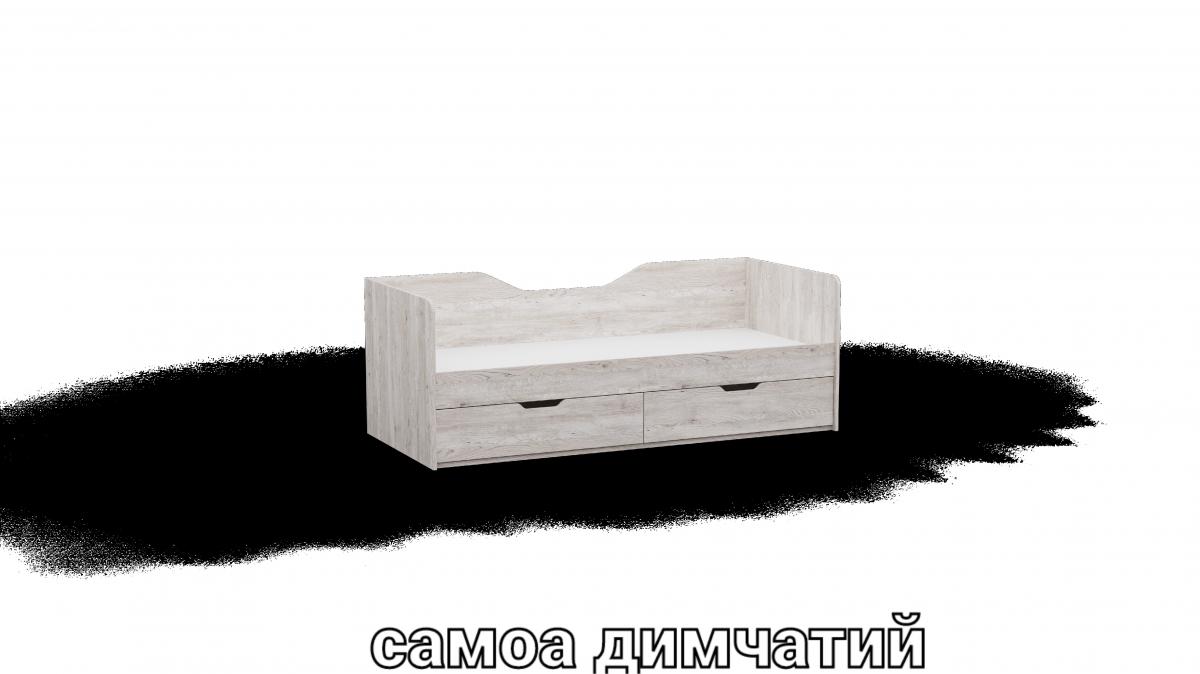 Ліжко односпальне L3 самоа димчатий