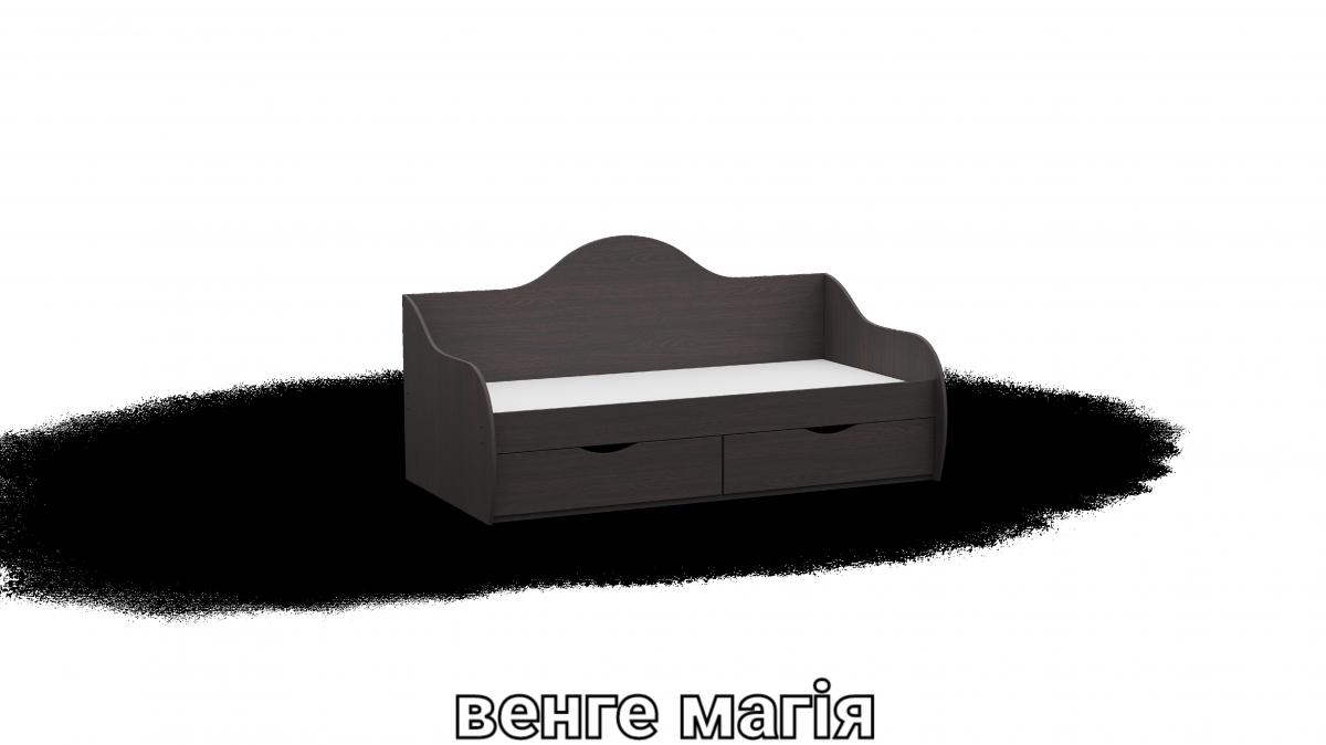 Ліжко односпальне L4 венге магія
