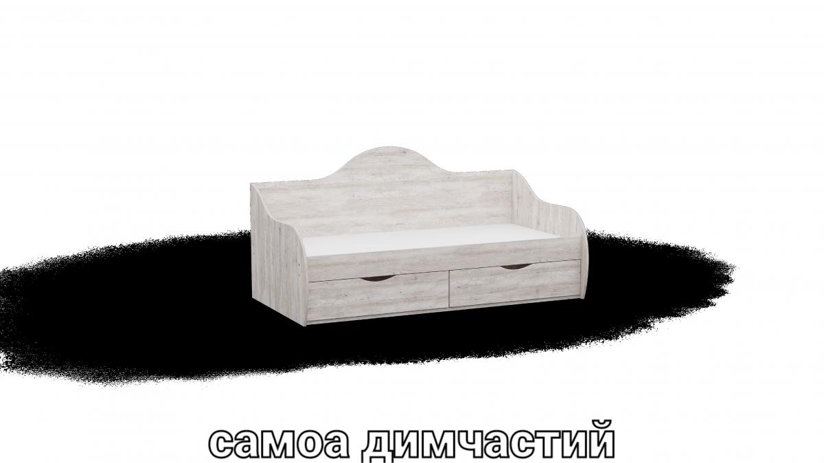 Ліжко односпальне L4 самоа димчастий