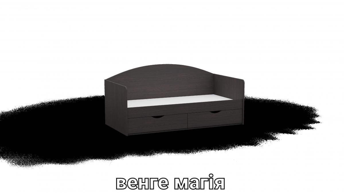 Ліжко односпальне L5 венге магія