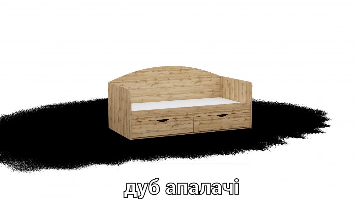 Ліжко односпальне L5 дуб аппалачі