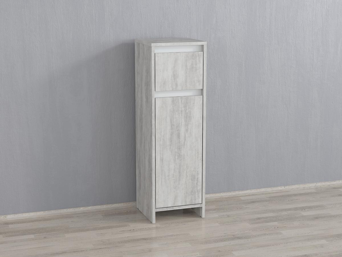 Пенал А 117 без ручок бетон