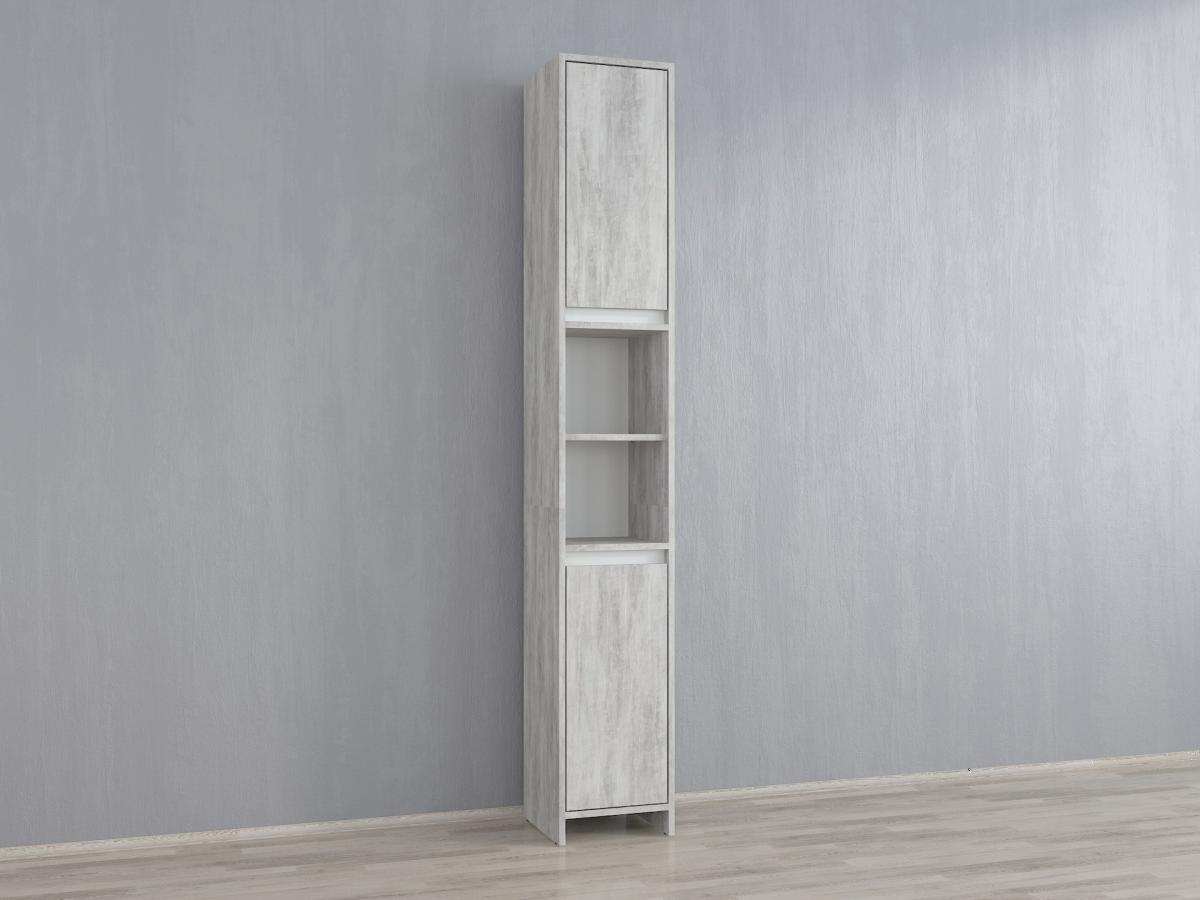 Пенал без ручок А-118 бетон