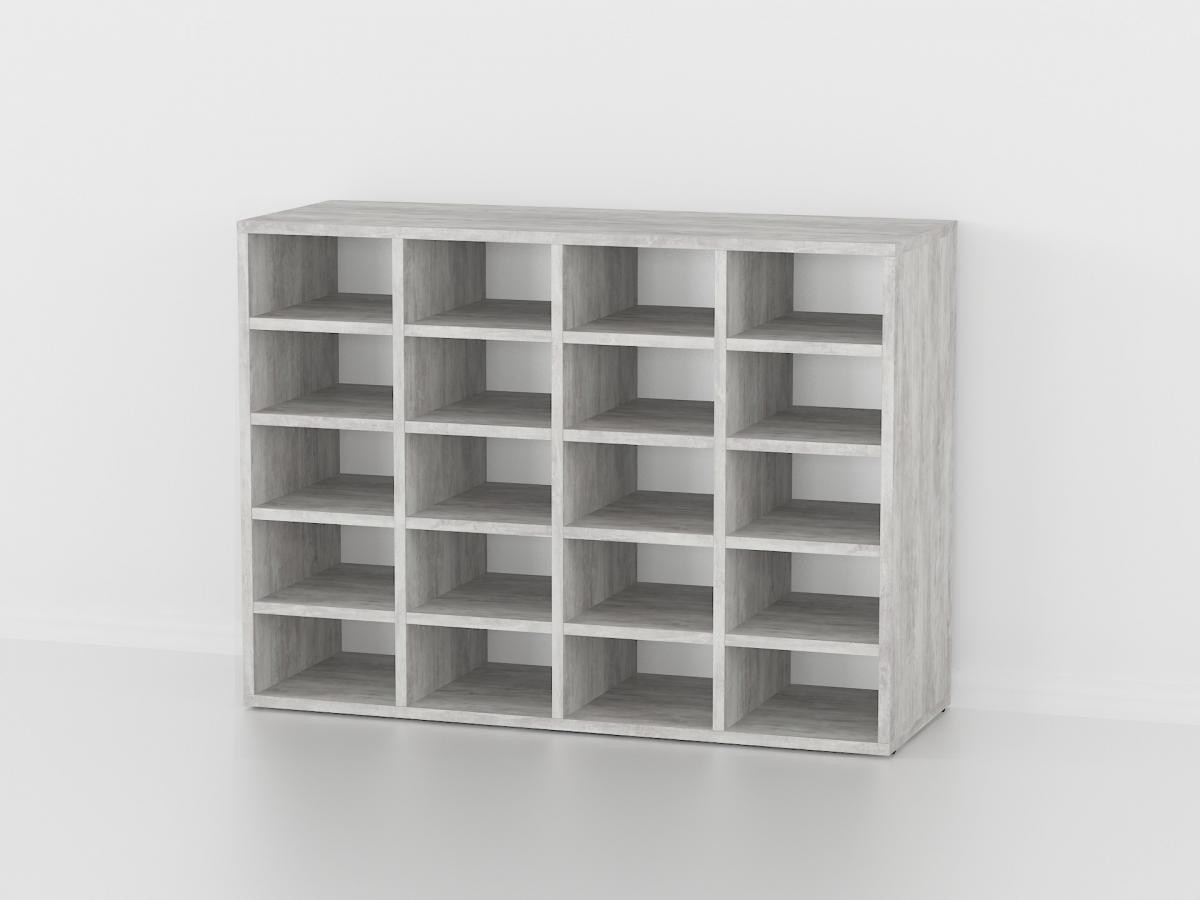 Полиця для взуття А -12 бетон