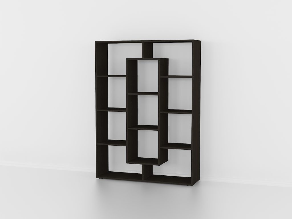 Полиця на 11комірок А-50 венге темний