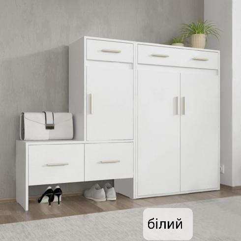 Тумба для взуття А-156 білий